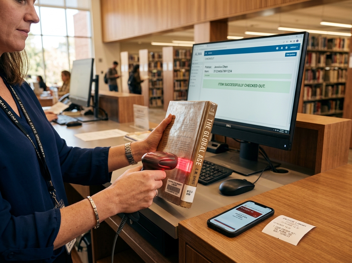 Circulation & Fines Desk