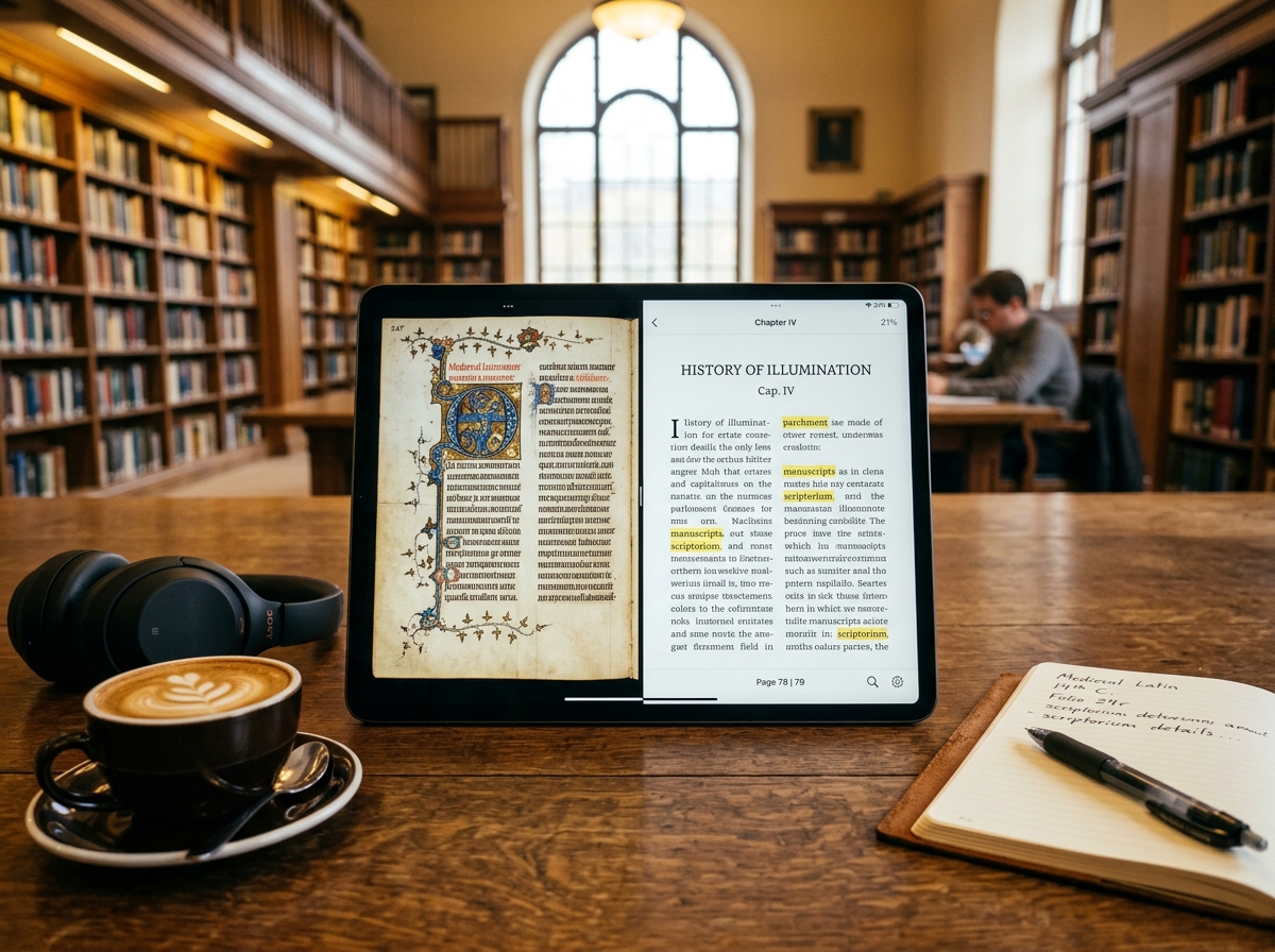 Digital Library e-Reader Tablet